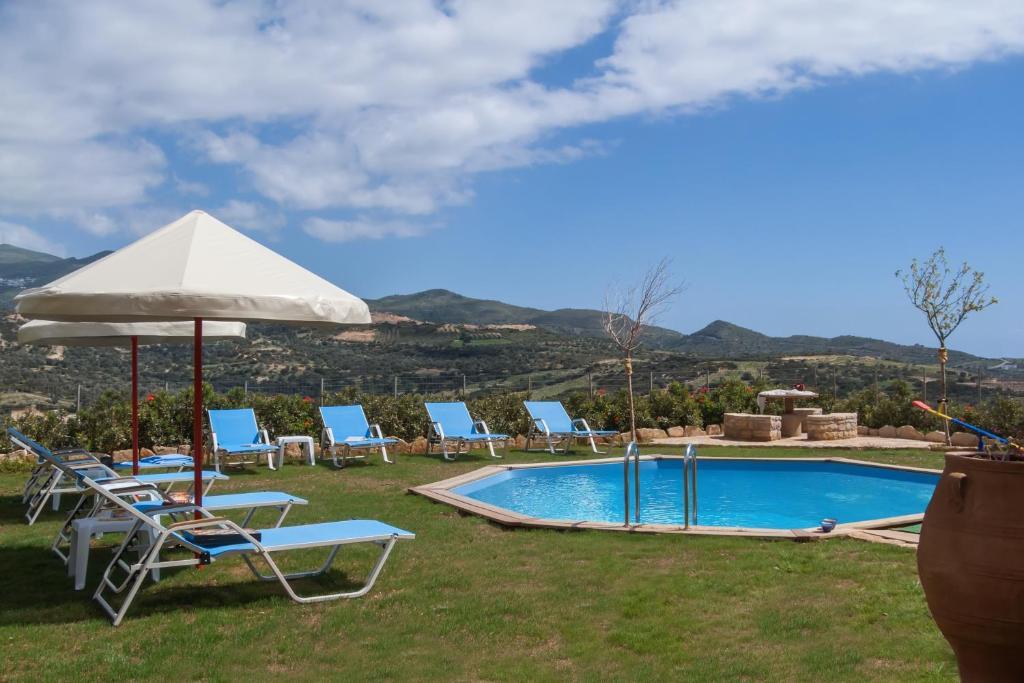 Triopetra Luxury Villas Fournou Lago Eksteriør billede