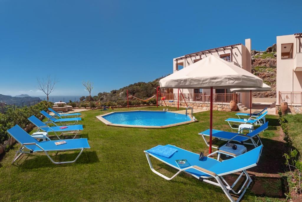 Triopetra Luxury Villas Fournou Lago Eksteriør billede