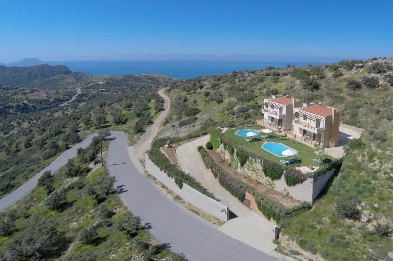 Triopetra Luxury Villas Fournou Lago Eksteriør billede
