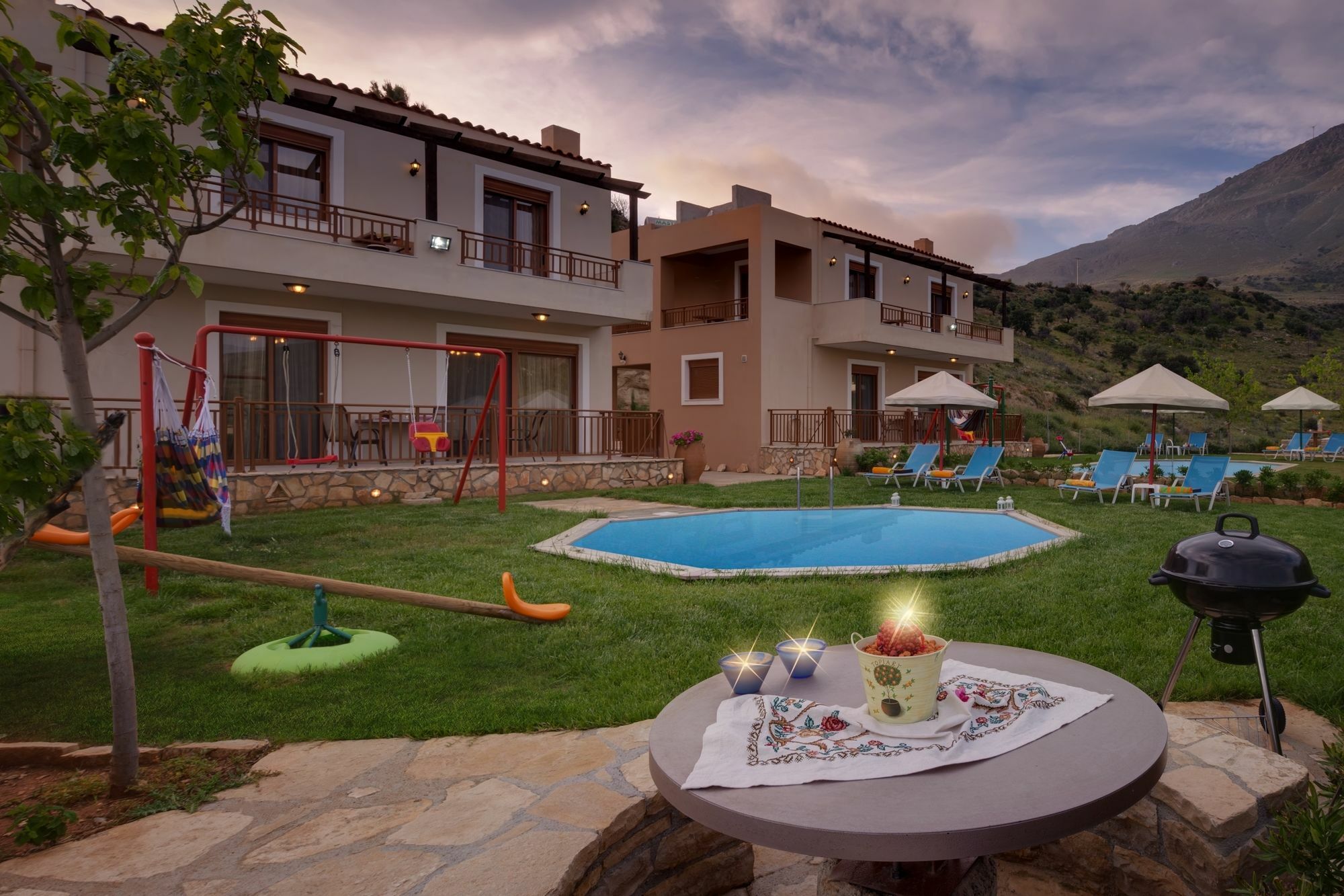 Triopetra Luxury Villas Fournou Lago Eksteriør billede